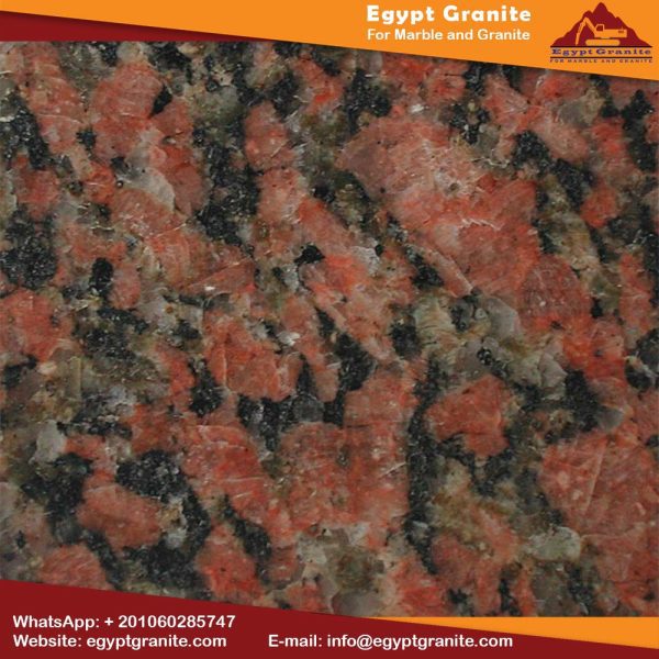 Red Aswan Dark Egyptian Granite 1
